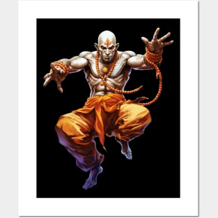 Dhalsim from Street Fighter Design Posters and Art